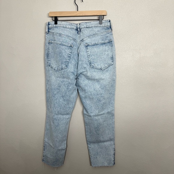 Old Navy High-Rise Curvy O.G. Straight Secret-Smooth Pockets Size 16 - Picture 7 of 10